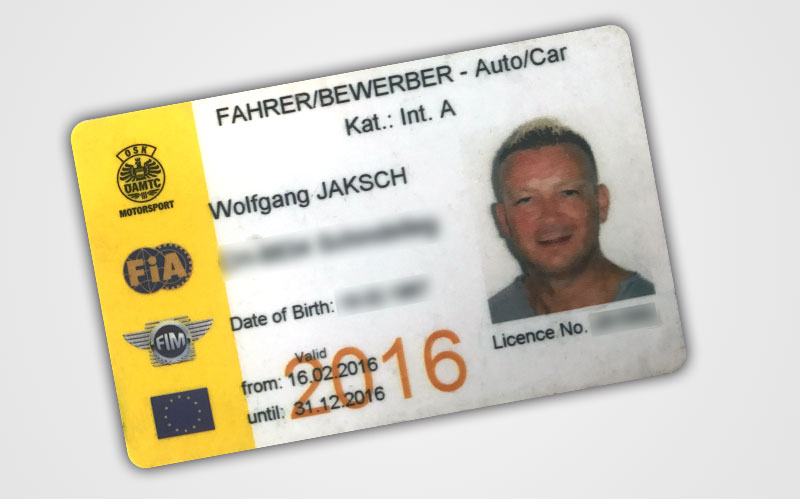You would like To obtain a FIA race car driver license?